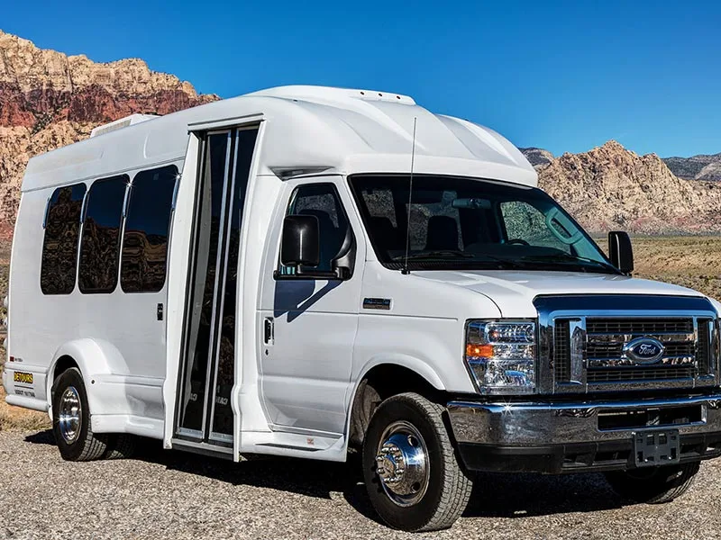 DETOURS custom high-roof tour van