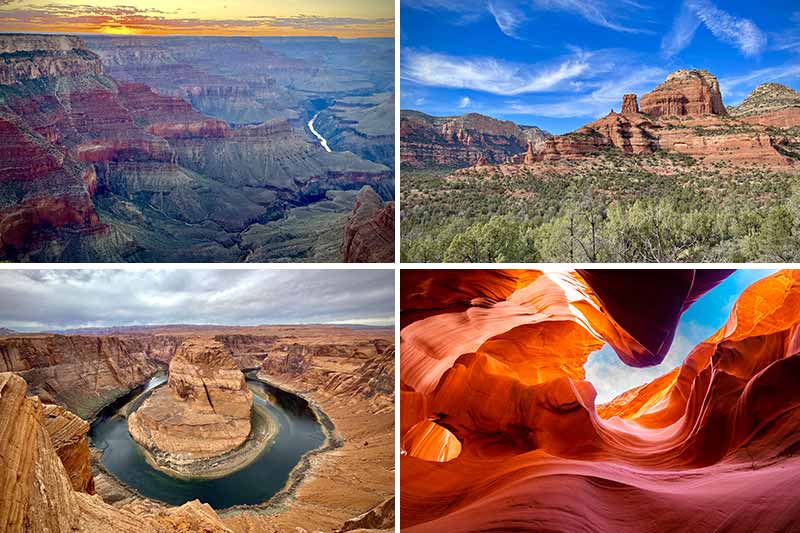 Grand Canyon Sedona Antelope Canyon Overnight Tour from Phoenix Scottsdale Multi Day DETOURS