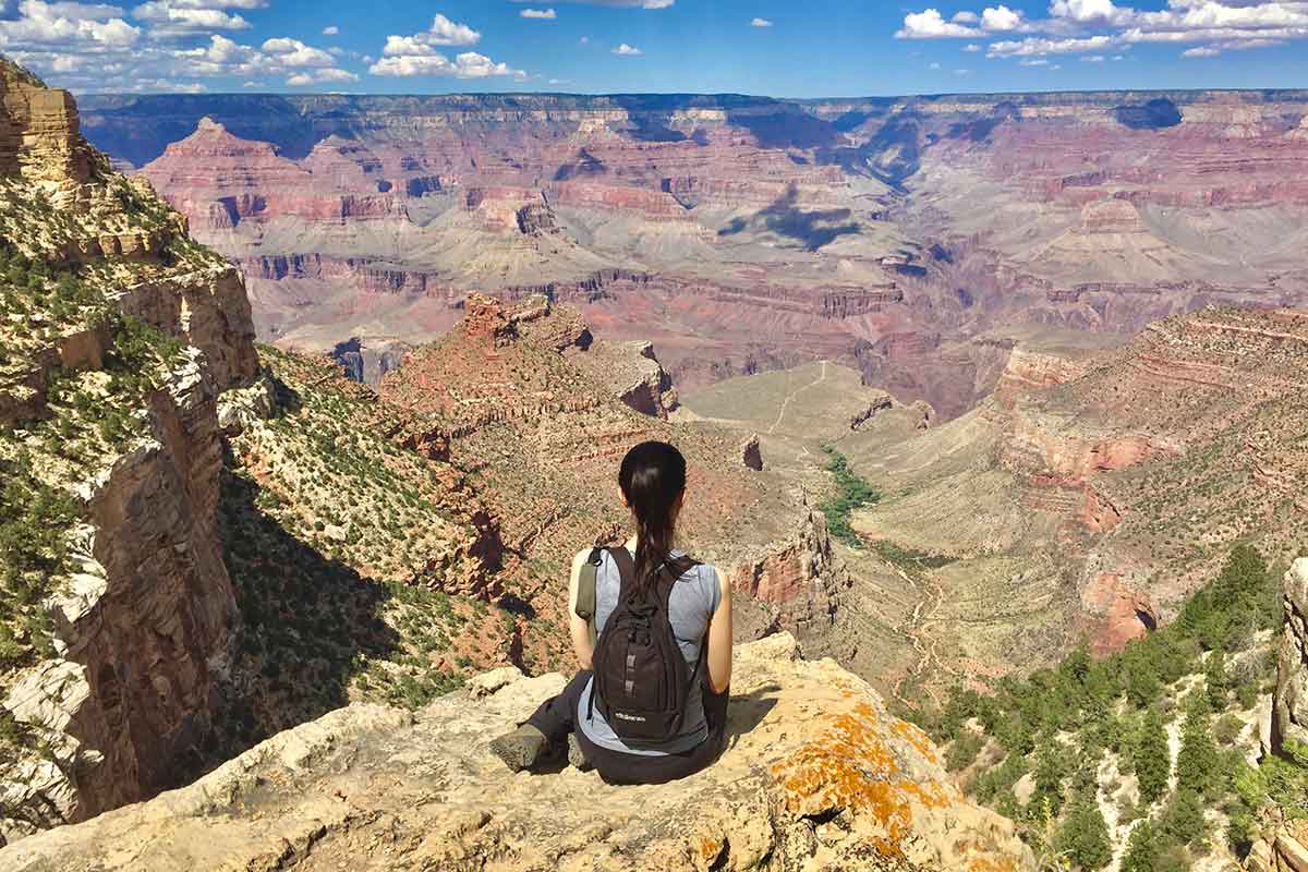 Grand Canyon Tour from Phoenix & Scottsdale DETOURS - Woman Sitting
