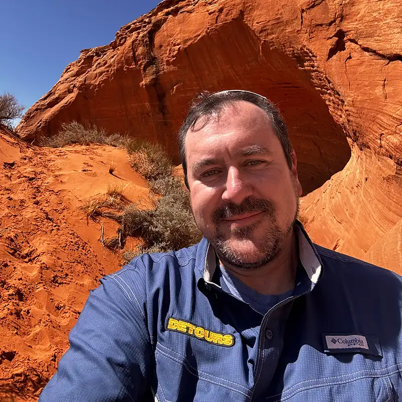 Jordan Fillers DETOURS Tour Guide